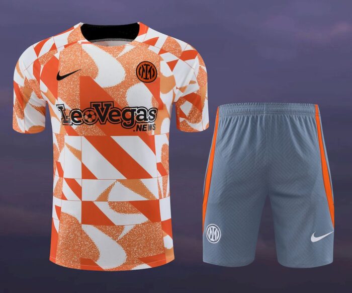 Mens Inter Milan 2023/24 Training Jersey+Short 418 - Image 3