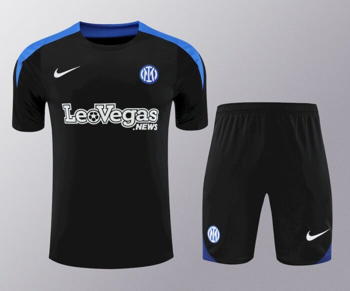 Mens Inter Milan 2023/24 Training Jersey+Short 418 - Image 3