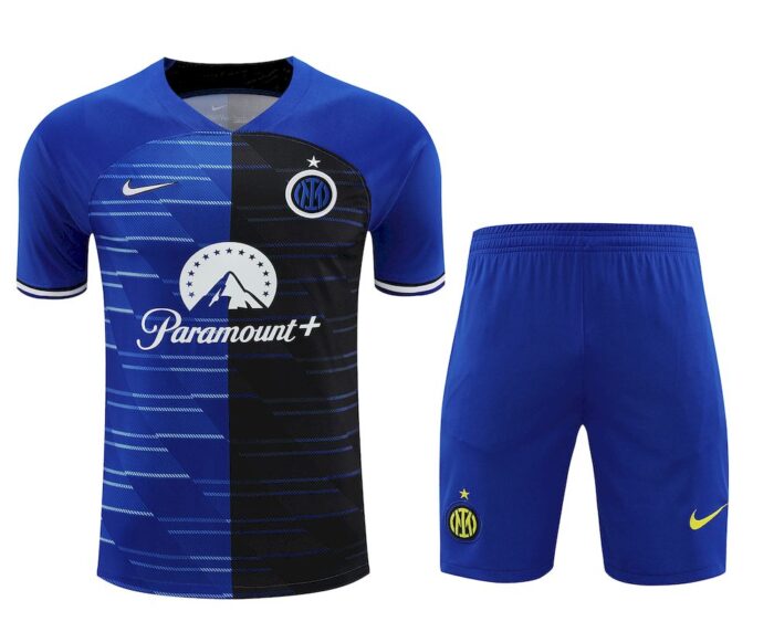 Mens Inter Milan 2023/24 Training Jersey+Short 418 - Image 3