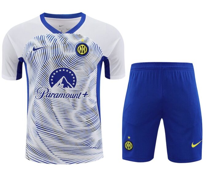 Mens Inter Milan 2023/24 Training Jersey+Short 418 - Image 3