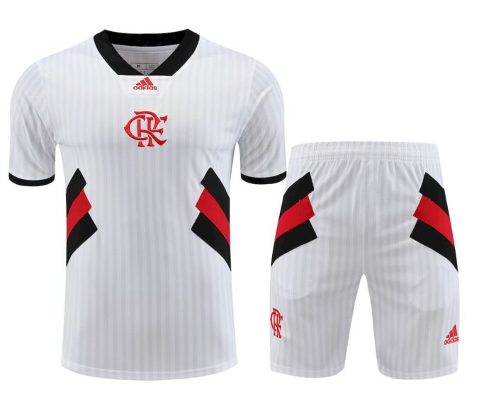 Mens Flamengo 2023/24 Training Jersey+Short 418 - Image 3