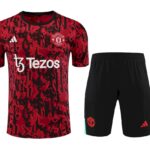 Mens Manchester United 2023/24 Training Jersey+Short 418