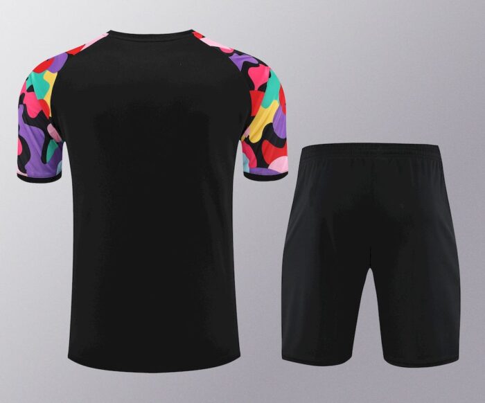 Mens Manchester United 2023/24 Training Jersey+Short 418 - Image 2
