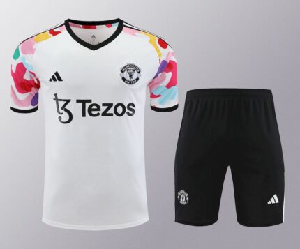 Mens Manchester United 2023/24 Training Jersey+Short 418