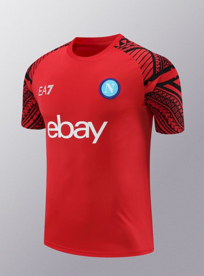 Mens Napoli 2024/25 Training Jersey+Short 418 - Image 4