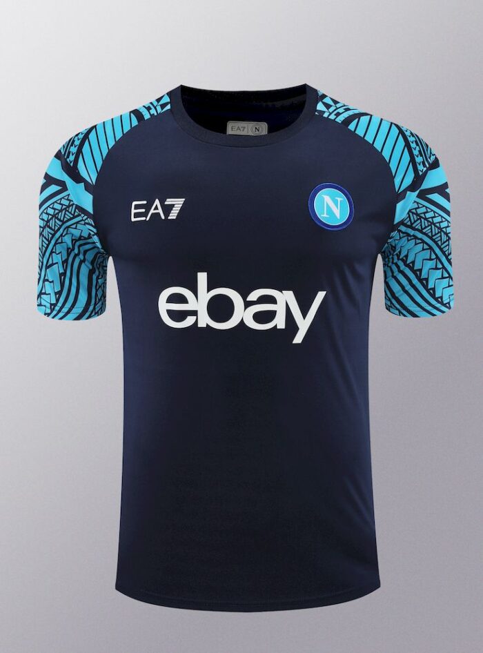 Mens Napoli 2024/25 Training Jersey+Short 418 - Image 4