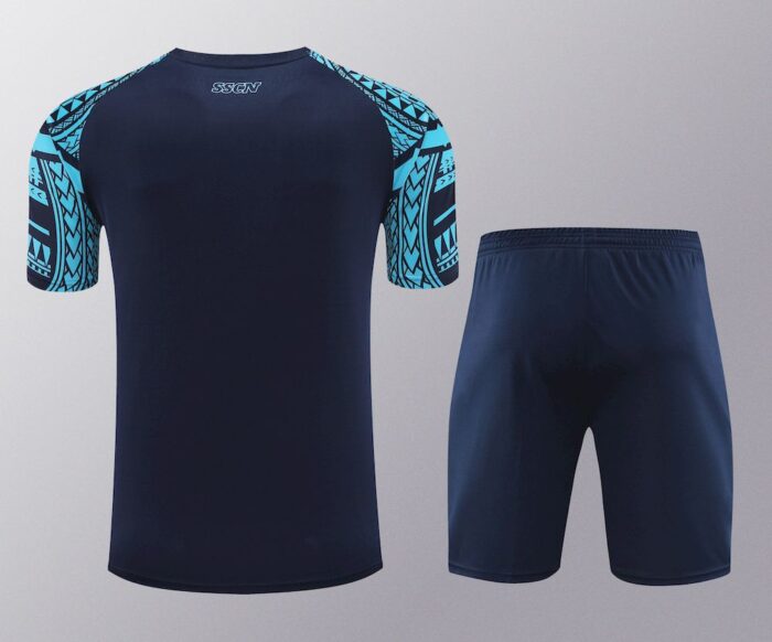 Mens Napoli 2024/25 Training Jersey+Short 418 - Image 2