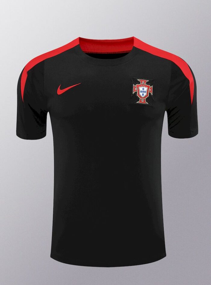 Mens Portugal 2024/25 Training Jersey+Short 418 - Image 4