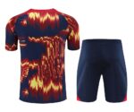 Mens Red Bull Bragantino 2023/24 Training Jersey+Short 418 - Image 2