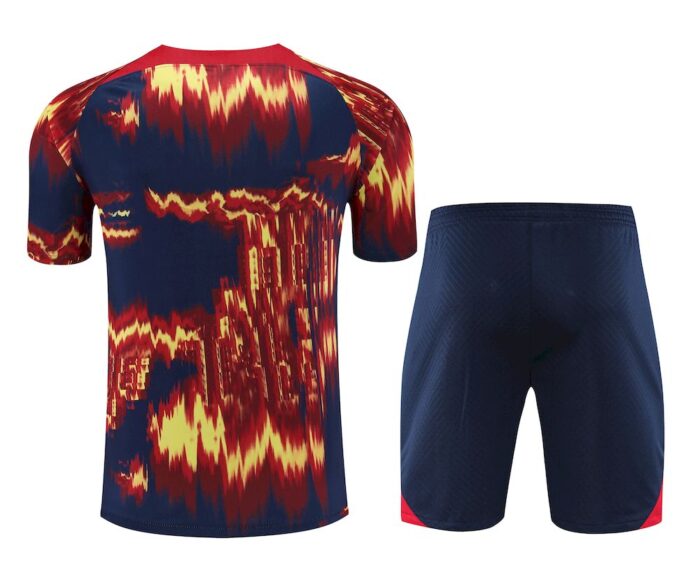 Mens Red Bull Bragantino 2023/24 Training Jersey+Short 418 - Image 2