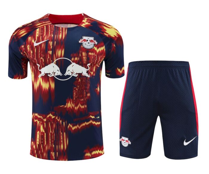 Mens Red Bull Bragantino 2023/24 Training Jersey+Short 418 - Image 3