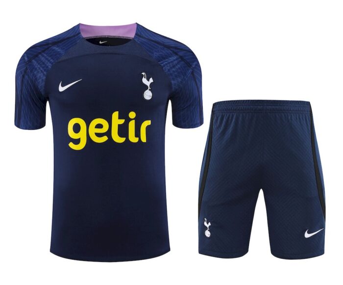 Mens Tottenham Hotspur 2023/24 Training Jersey+Short 418 - Image 3