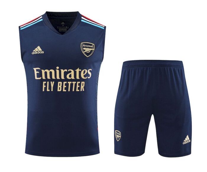 Mens Arsenal 2023/24 Tank Top+Short 418 - Image 5