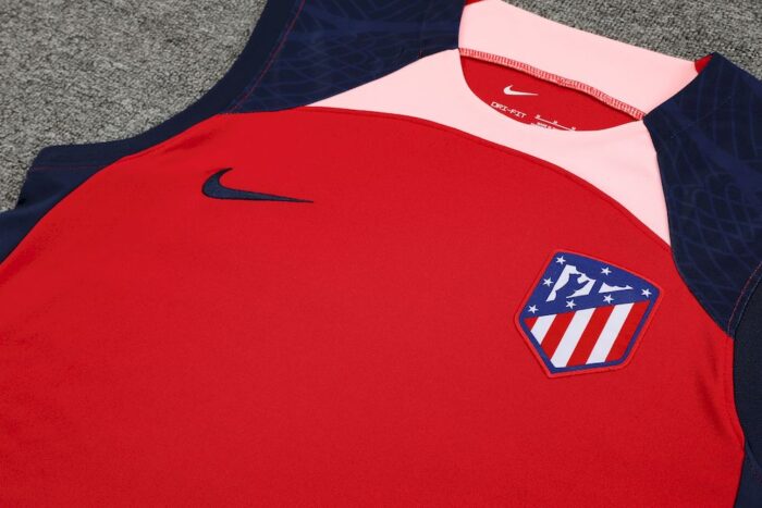 Mens Atletico Madrid 2023/24 Tank Top+Short 418 - Image 4