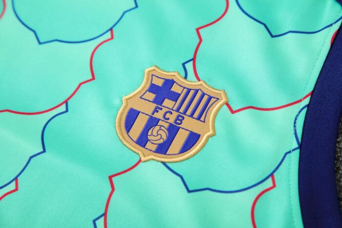 Mens Barcelona 2023/24 Tank Top+Short 418 - Image 4