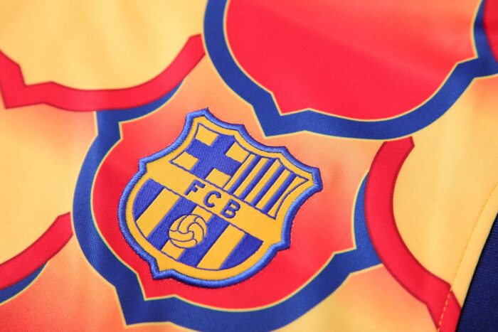 Mens Barcelona 2023/24 Tank Top+Short 418 - Image 4