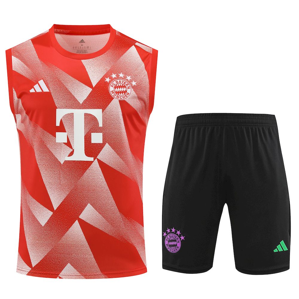Mens Bayern Munich 2023/24 Tank Top+Short 418 - Image 1