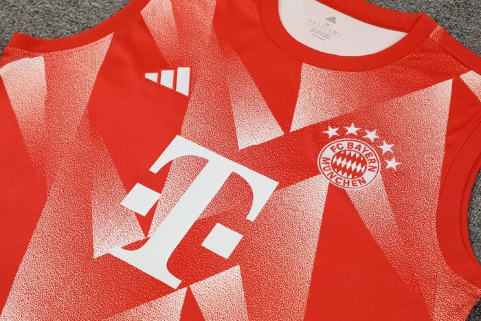 Mens Bayern Munich 2023/24 Tank Top+Short 418 - Image 4