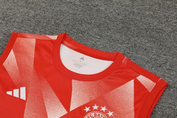 Mens Bayern Munich 2023/24 Tank Top+Short 418 - Image 3
