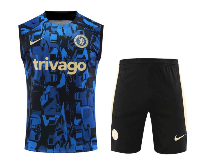 Mens Chelsea 2023/24 Tank Top+Short 418 - Image 5