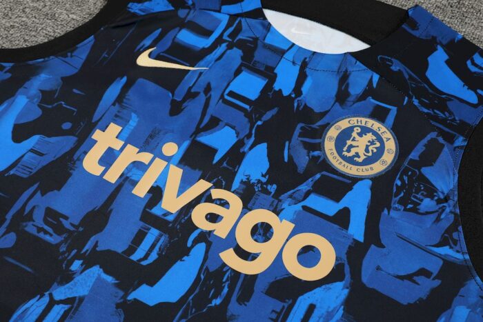 Mens Chelsea 2023/24 Tank Top+Short 418 - Image 3