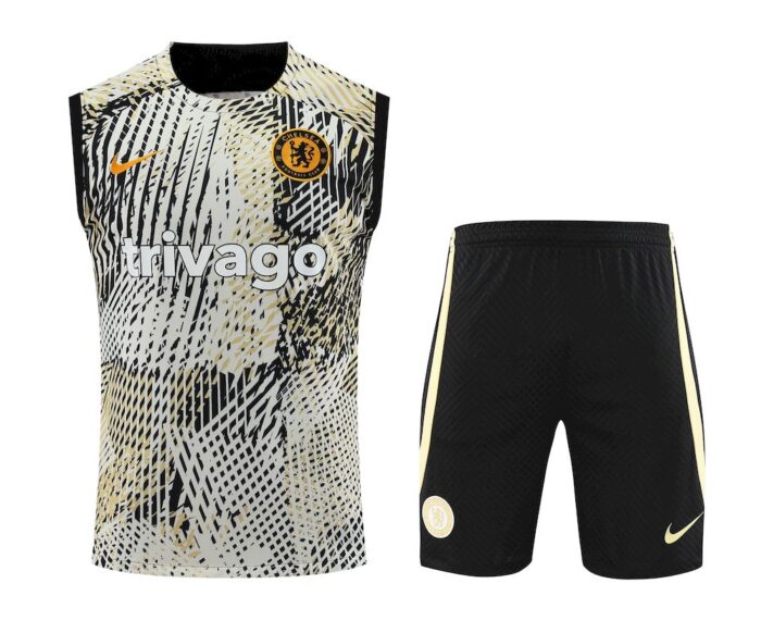 Mens Chelsea 2023/24 Tank Top+Short 418 - Image 5