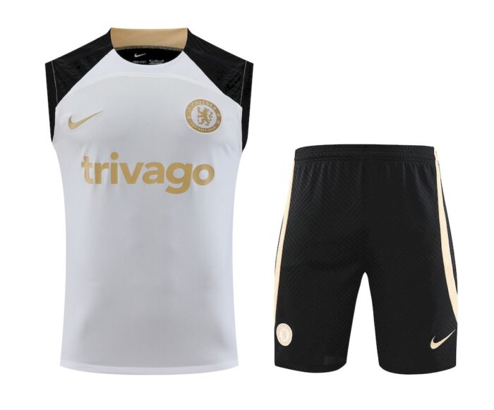 Mens Chelsea 2023/24 Tank Top+Short 418 - Image 5