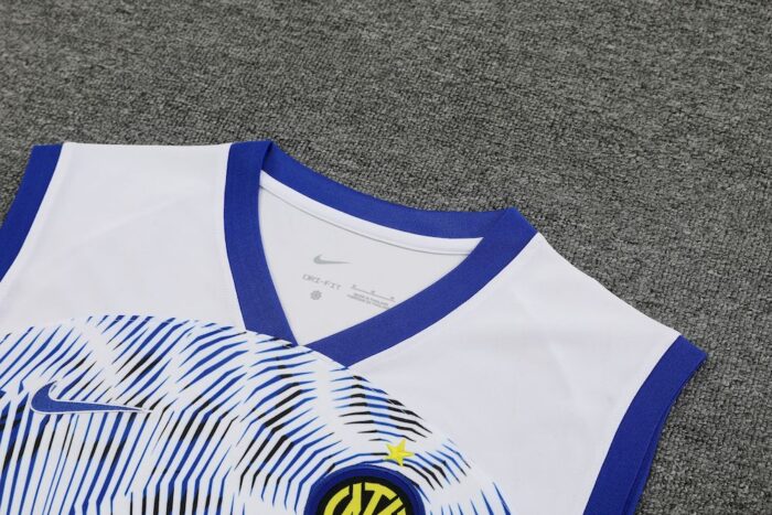 Mens Inter Milan 2023/24 Tank Top+Short 418 - Image 3