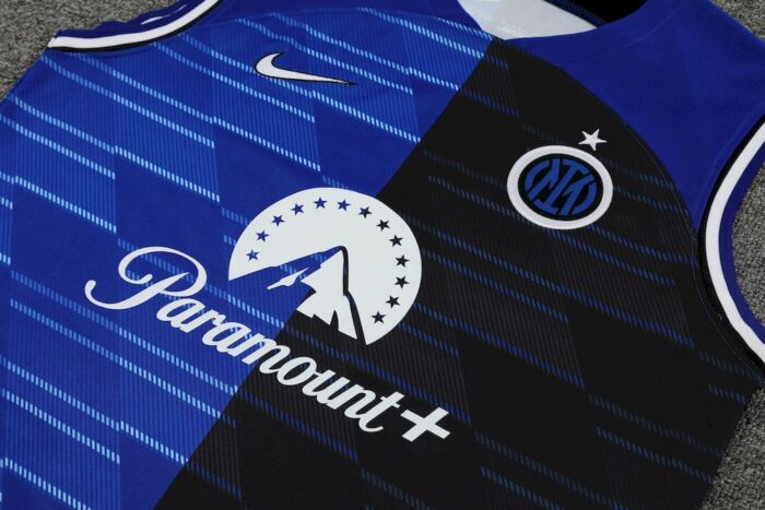 Mens Inter Milan 2023/24 Tank Top+Short 418 - Image 3
