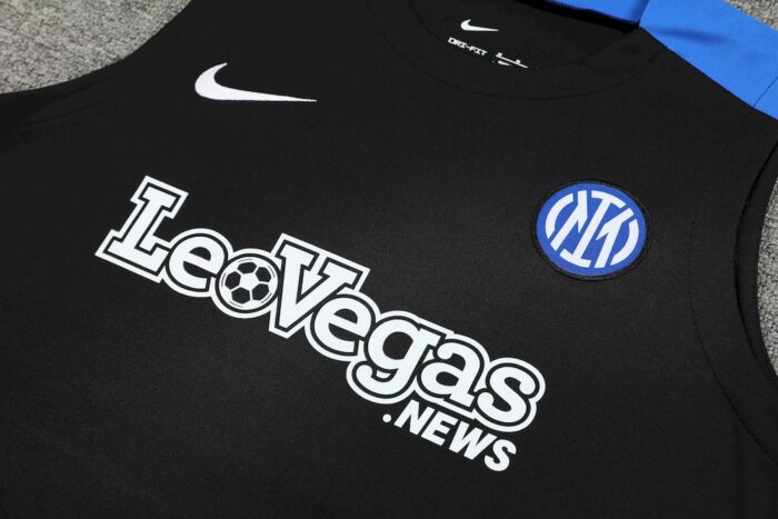 Mens Inter Milan 2023/24 Tank Top+Short 418 - Image 4
