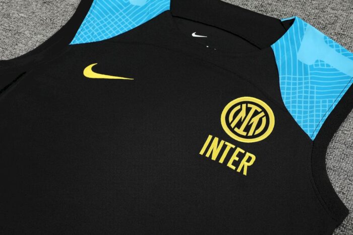 Mens Inter Milan 2023/24 Tank Top+Short 418 - Image 4