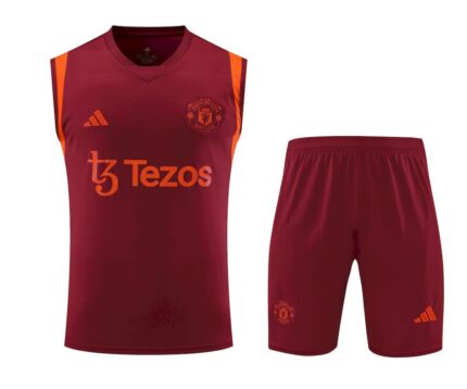 Mens Manchester United 2023/24 Tank Top+Short 418
