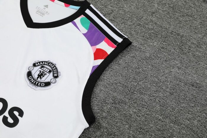 Mens Manchester United 2023/24 Tank Top+Short 418 - Image 5