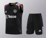 Mens Manchester United 2023/24 Tank Top+Short 418 - Image 2