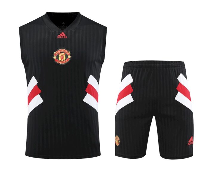 Mens Manchester United 2023/24 Tank Top+Short 418 - Image 5