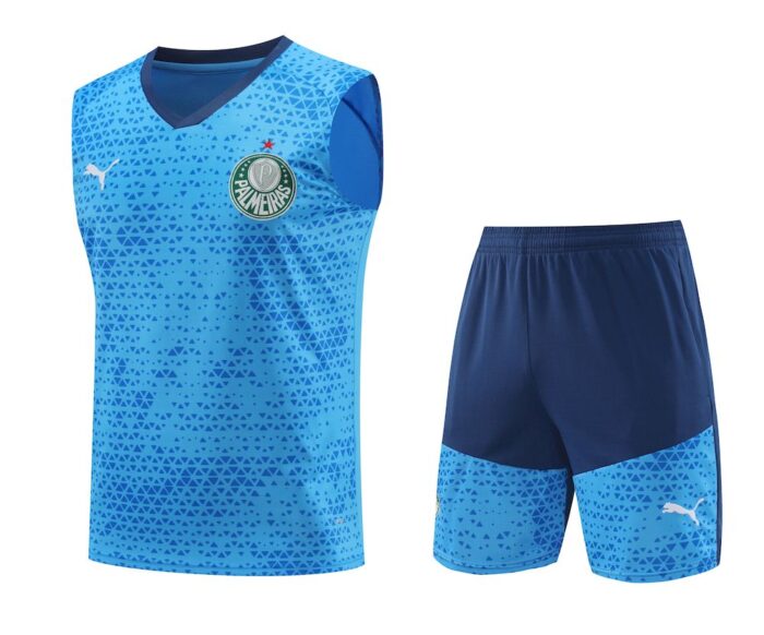 Mens Palmeiras 2024/25 Tank Top+Short 418 - Image 2