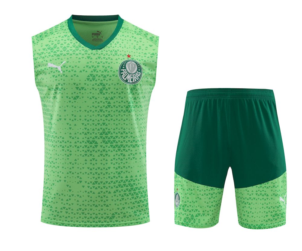 Mens Palmeiras 2024/25 Tank Top+Short 418 - Image 1