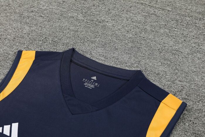 Mens Real Madrid 2023/24 Tank Top+Short 418 - Image 3