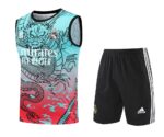 Mens Real Madrid 2023/24 Tank Top+Short 418 - Image 2