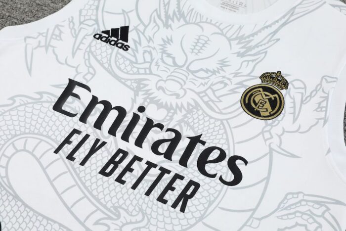 Mens Real Madrid 2023/24 Tank Top+Short 418 - Image 4