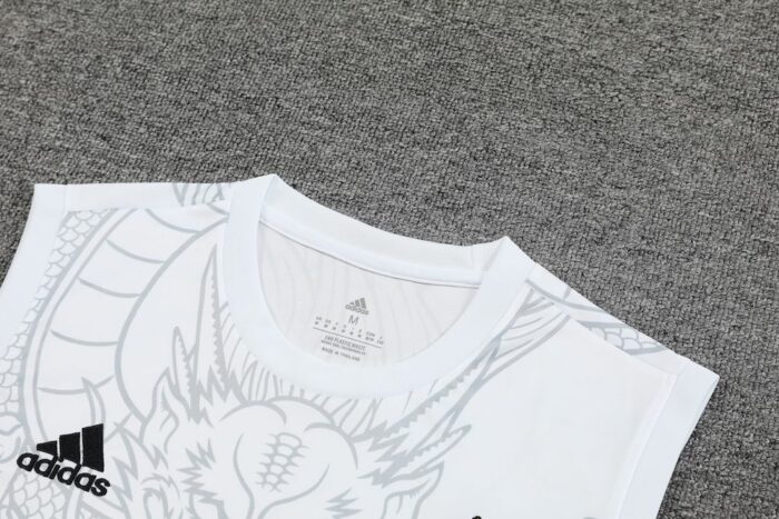 Mens Real Madrid 2023/24 Tank Top+Short 418 - Image 3
