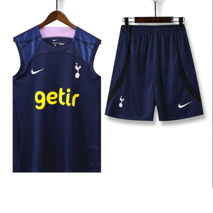Mens Tottenham Hotspur 2023/24 Tank Top+Short 418 - Image 5