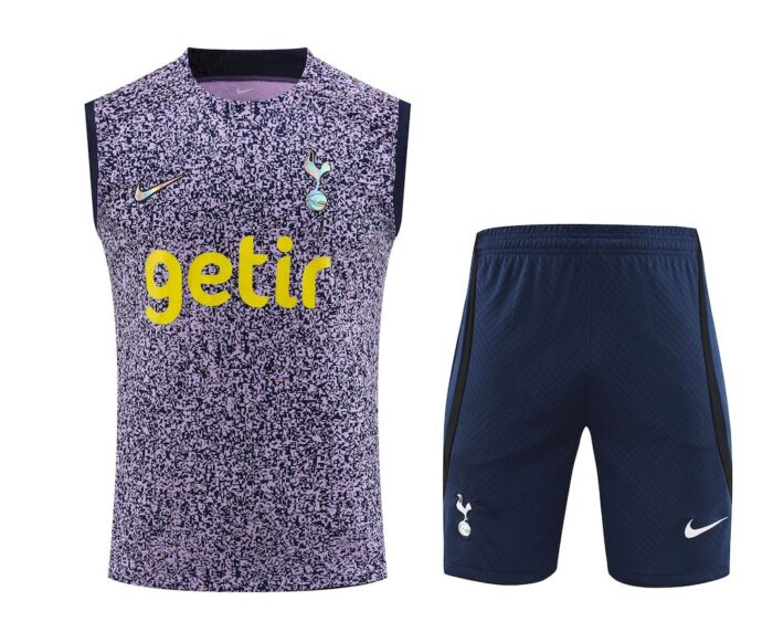 Mens Tottenham Hotspur 2023/24 Tank Top+Short 418 - Image 4