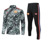 Mens Manchester United 2024/25 Half-Zip Sweater+Pant 902