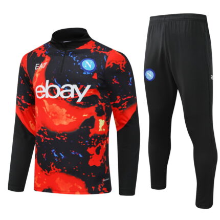 Mens Napoli 2024/25 Half-Zip Sweater+Pant 902