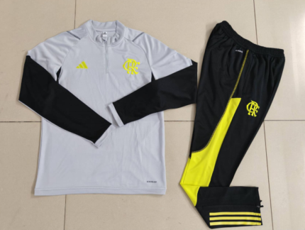 Mens Flamengo 2024/25 Half-Zip Sweater+Pant 902