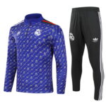 Mens Real Madrid 2024/25 Half-Zip Sweater+Pant 902