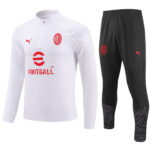 Mens AC Milan 2023/24 Half-Zip Sweater+Pant 902 - Image 4