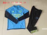 Mens Arsenal 2023/24 Half-Zip Sweater+Pant 902 - Image 2