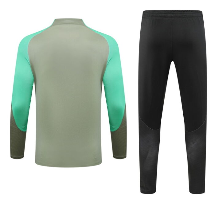 Mens Atletico Madrid 2023/24 Half-Zip Sweater+Pant 902 - Image 2